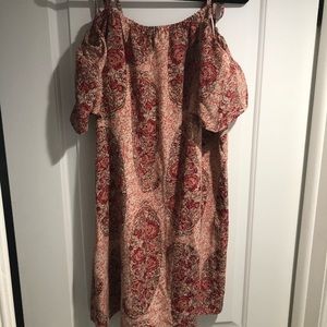 Madewell silk paisley dress, size XL, worn once